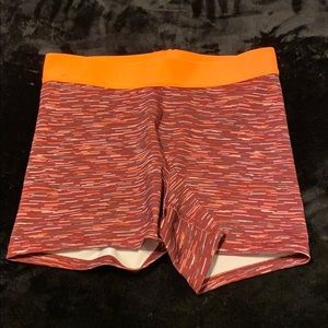 Workout spandex shorts